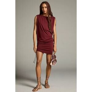 Daily Practice Anthropologie Ruched Sleeveless Dress Everyday Oversized NWT XL